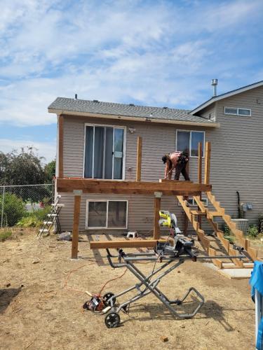 Spokane Deck new build